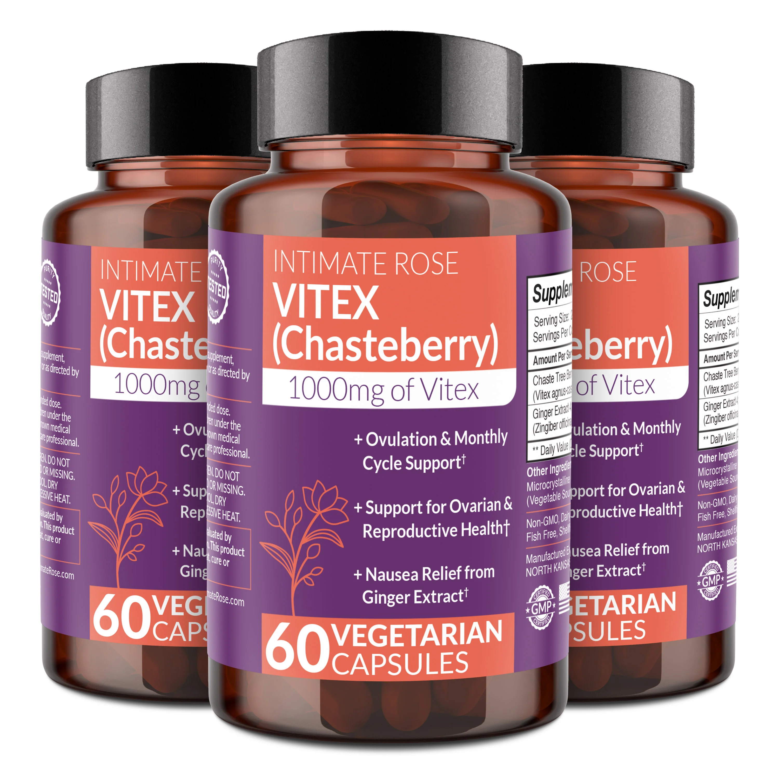 Vitex Chasteberry Supplement: Natural Hormone Balance & PMS Support - Image 7