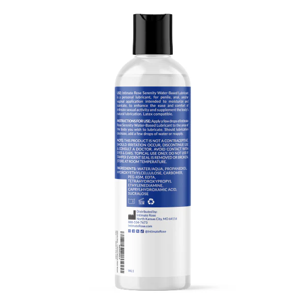 3 Pack - Serenity Water Based Personal Lubricant - Image 3