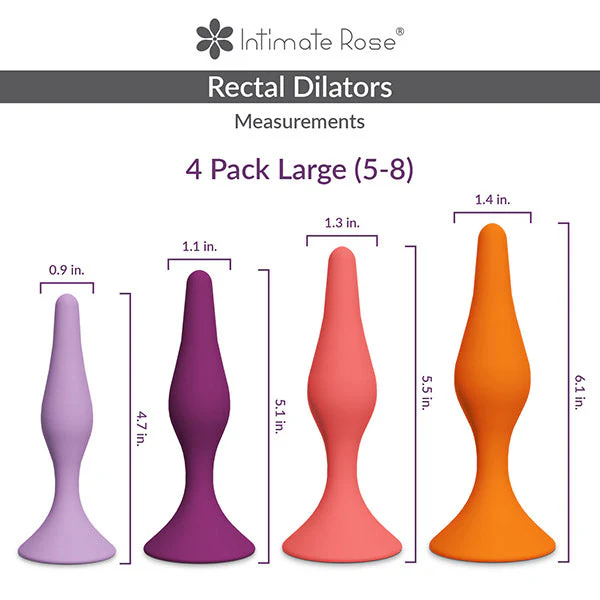 Large Anal Dilator Set Bundle - Sizes 5 - 8 - Image 2
