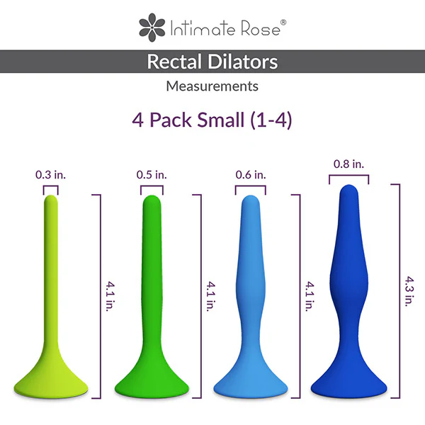 Small Anal Dilator Set Bundle - Sizes 1 - 4 - Image 2